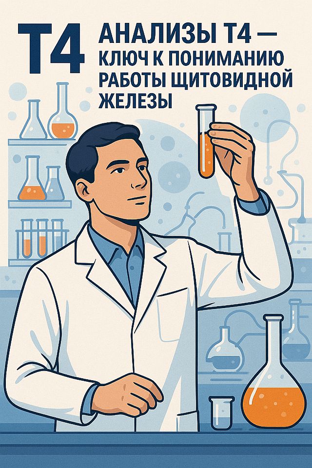 Анализы Т4 — ключ к пониманию работы щитовидной железы